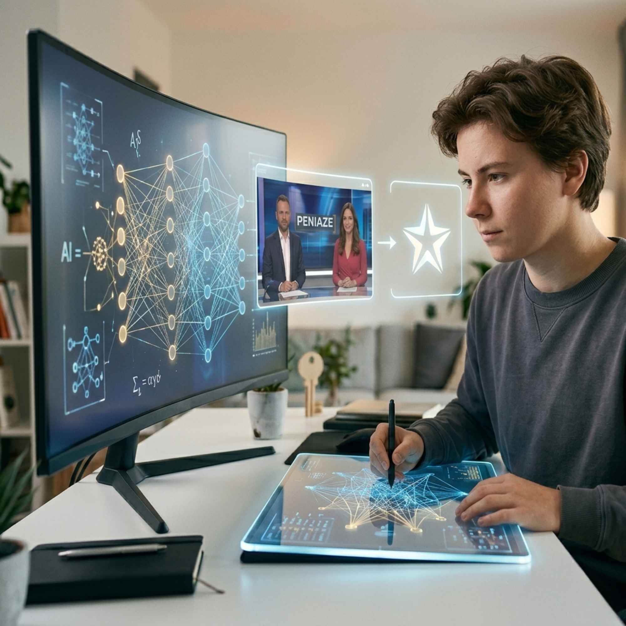 Národný projekt Digitálny štart v relácii Peniaze na STVR: Šanca pre mladých v ére umelej inteligencie 